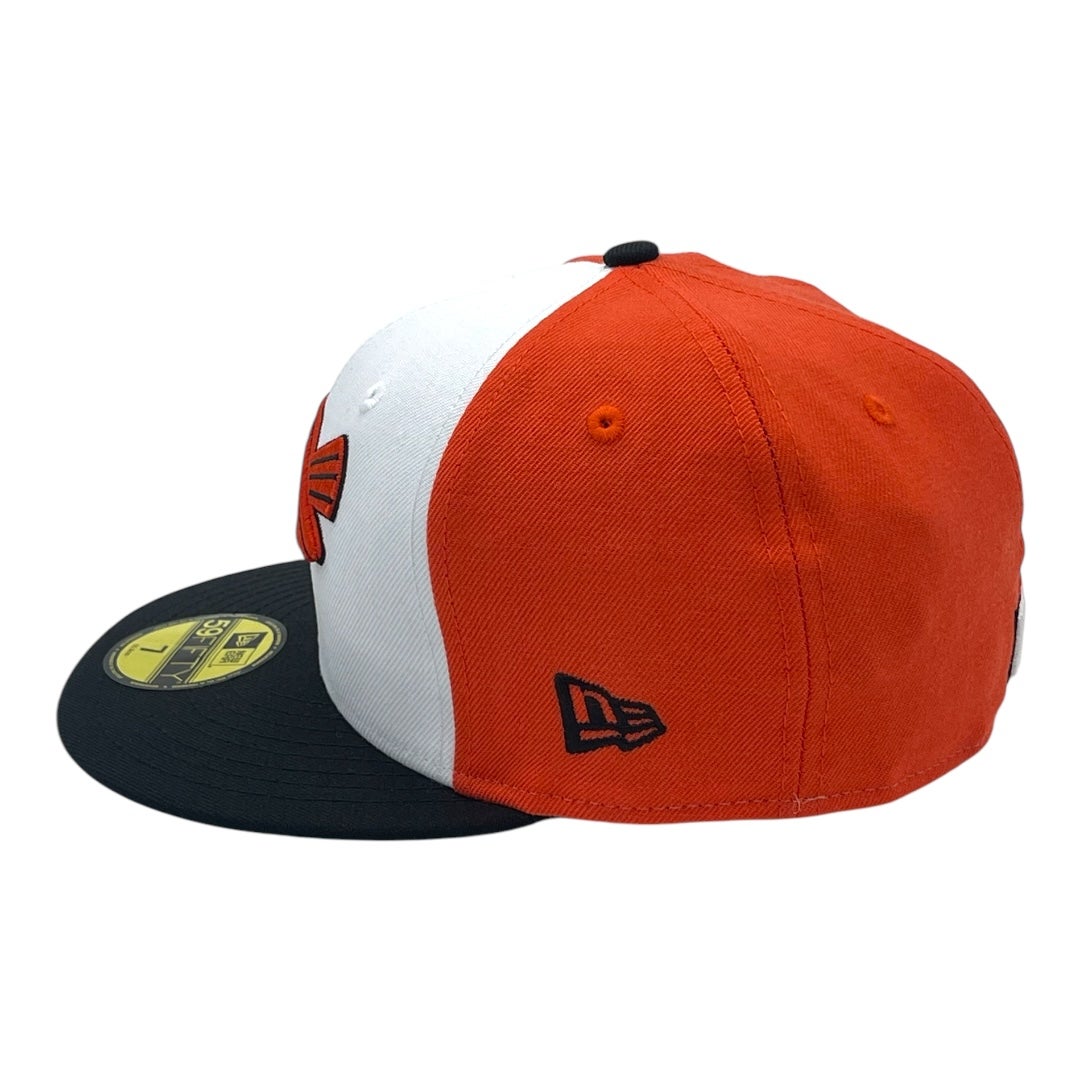 Baltimore Orioles New Era 3 Tone White/Orange/Black Bill 1964-1965