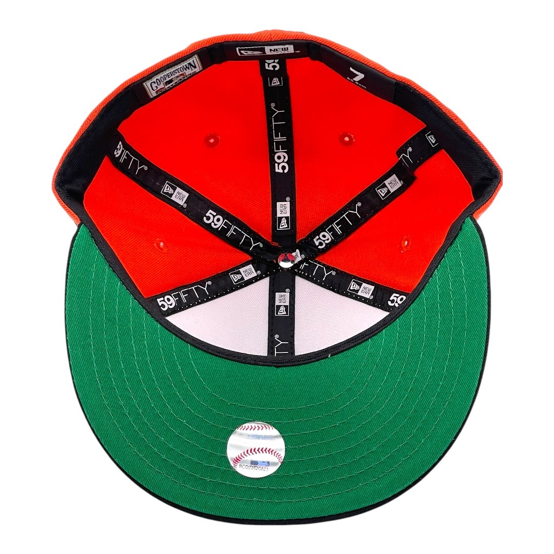 Baltimore Orioles New Era 3 Tone White/Orange/Black Bill 1964-1965