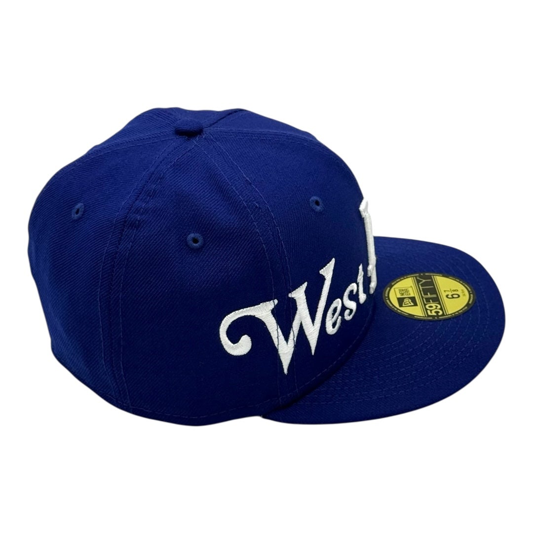 Los Angeles Dodgers New Era All Royal Blue/Gray Bottom West Los Angeles Dodgers New Era All Royal Blue/Gray Bottom West
