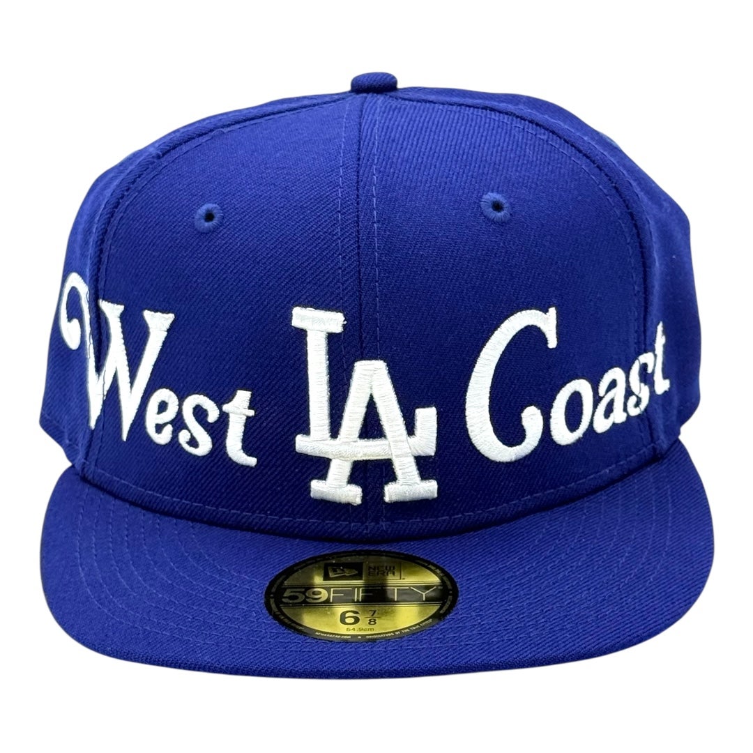 Los Angeles Dodgers New Era All Royal Blue/Gray Bottom West Los Angeles Dodgers New Era All Royal Blue/Gray Bottom West