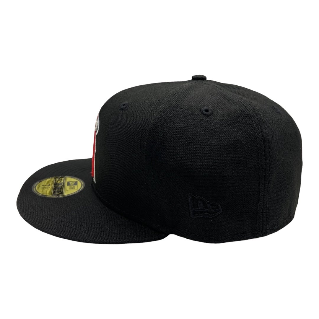 demo world city of angels LA Black　キャップ Demo World City of Angels LA Fitted Hat Red/Grey - US