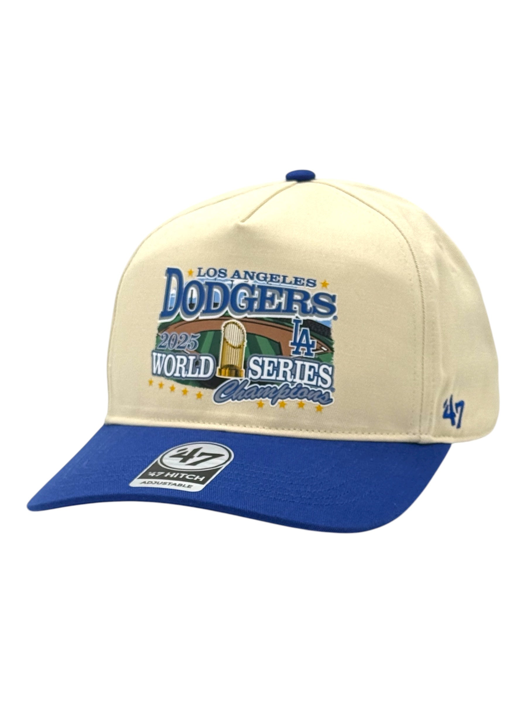Los Angeles Dodgers 47 Brand Chrome White 2025 World Series