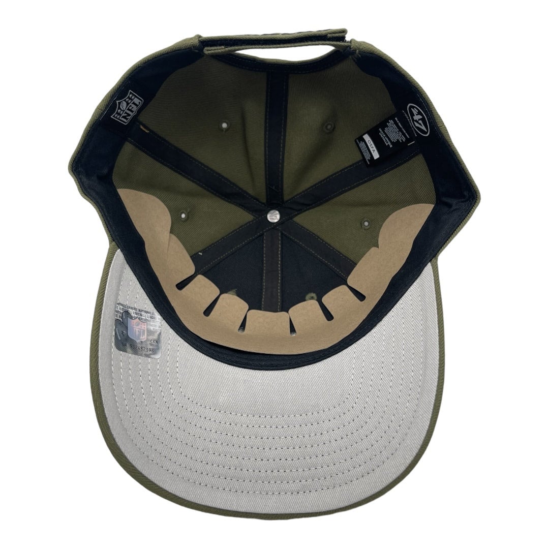 Las Vegas Raiders 47 Brand Olive Green MVP Adjustable Velcro Back
