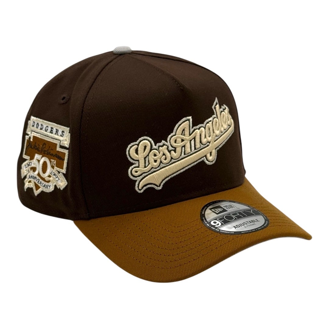 Los Angeles Dodgers New Era Brown/Toasted Peanut And Light Gray