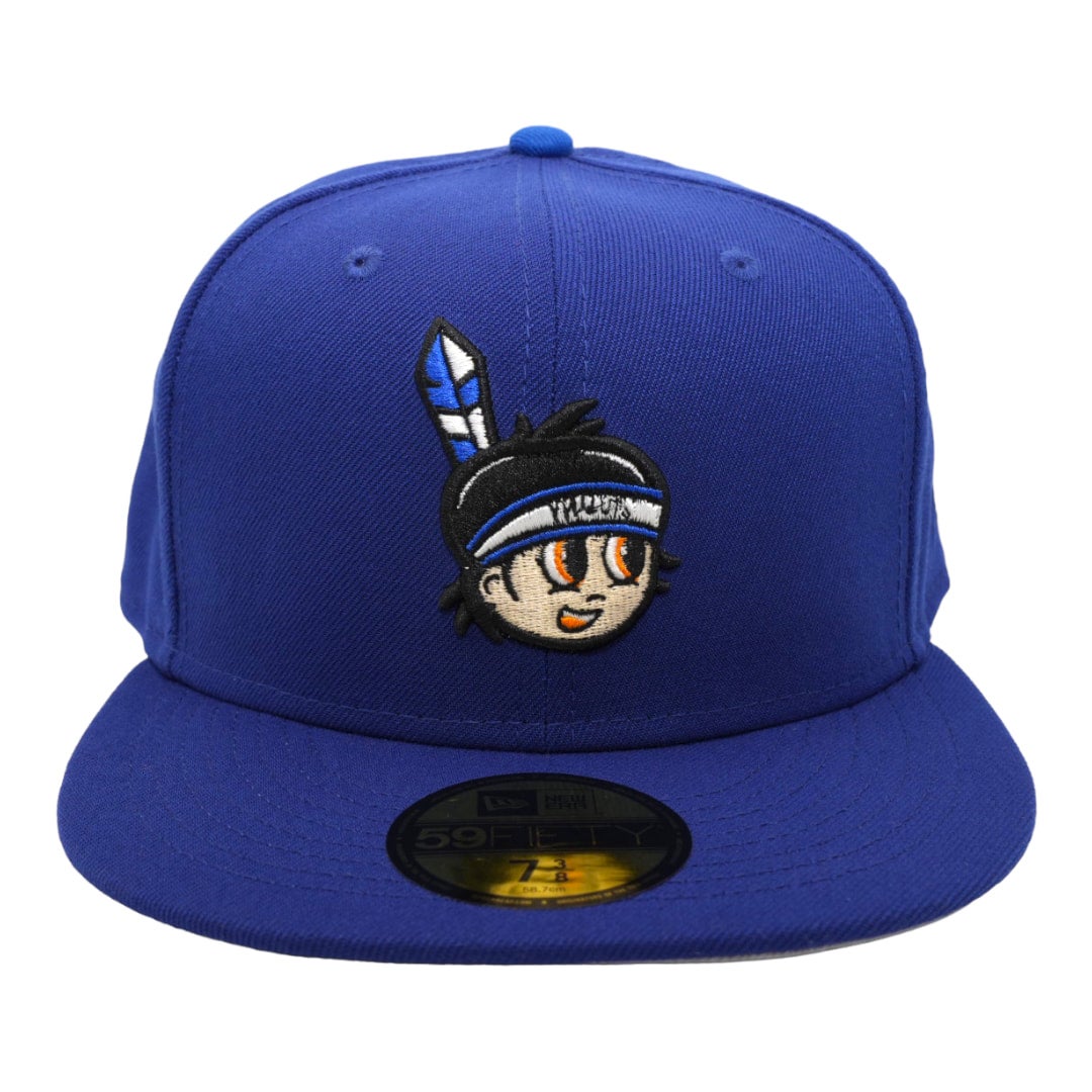 Yaquis De Obregon New Era All Royal Blue And Gray Bottom 59FIFTY