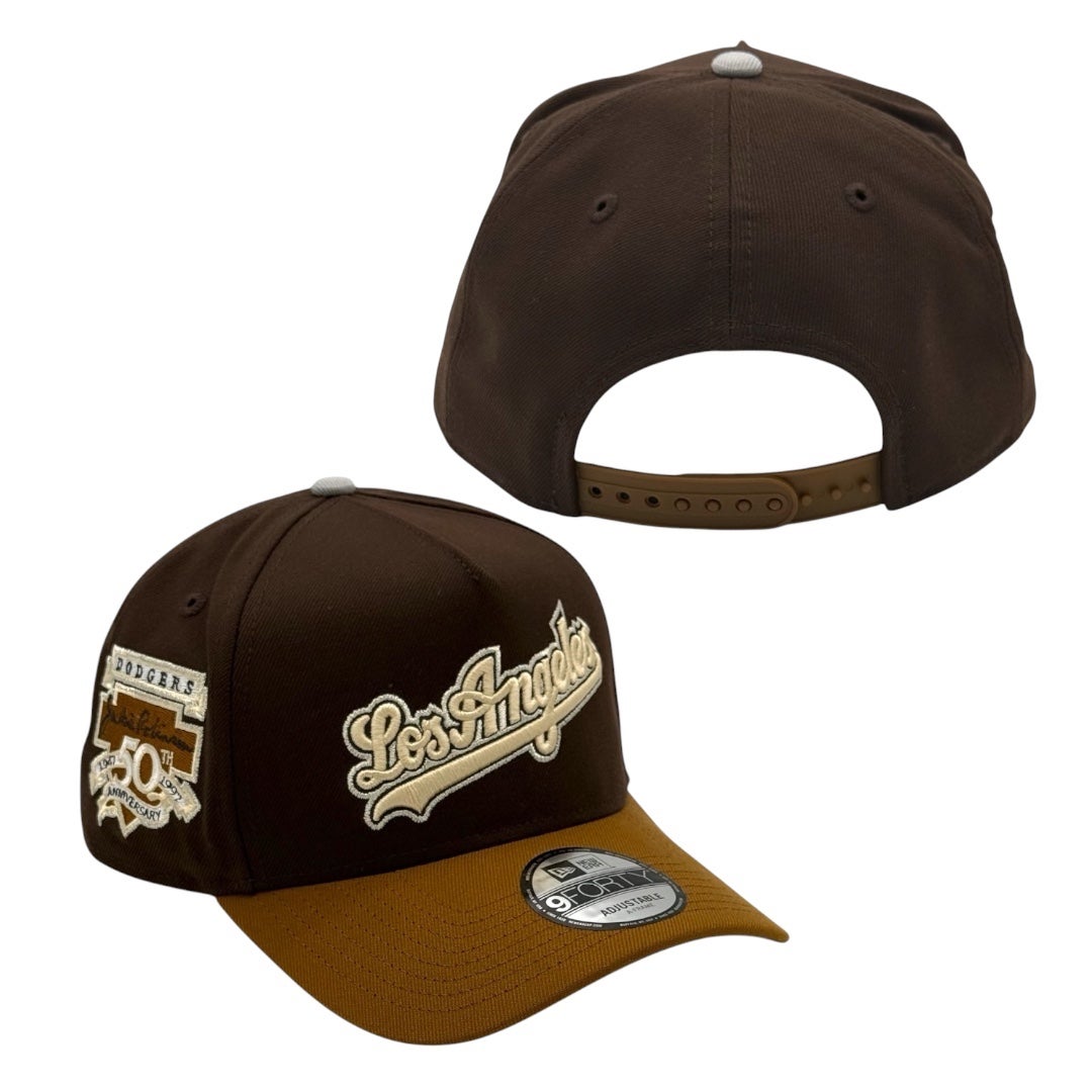 Los Angeles Dodgers New Era Brown/Toasted Peanut And Light Gray