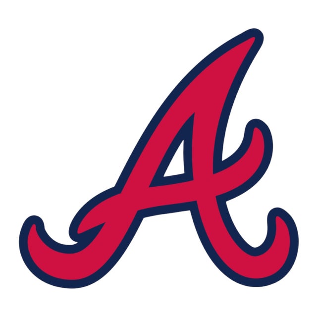 Atlanta Braves Word Atlanta With Red Color In Blue Background HD