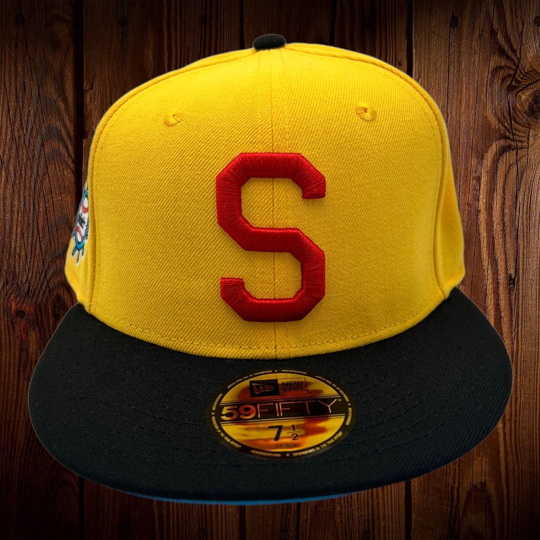 Seattle Pilots New Era Race Pack Grilled Yellow/Black Bill And