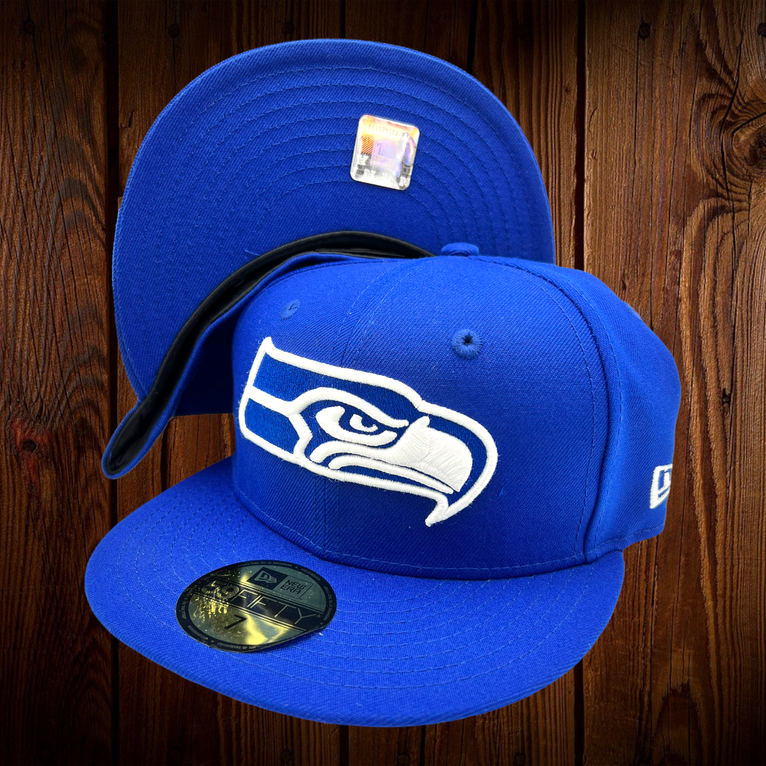 Seahawks fitted hot sale hat