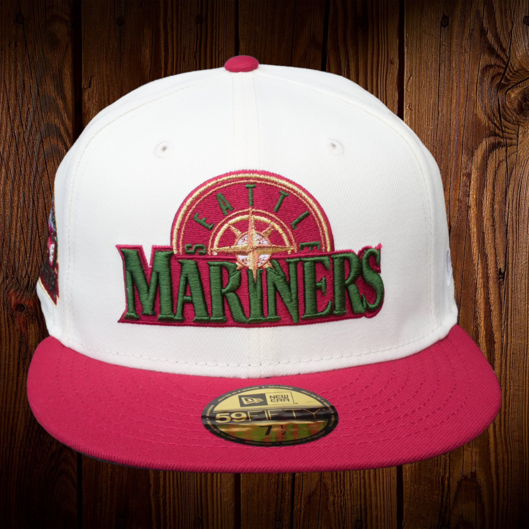 Seattle Mariners 30th Anniversary Chrome White 59FIFTY Fitted Cap