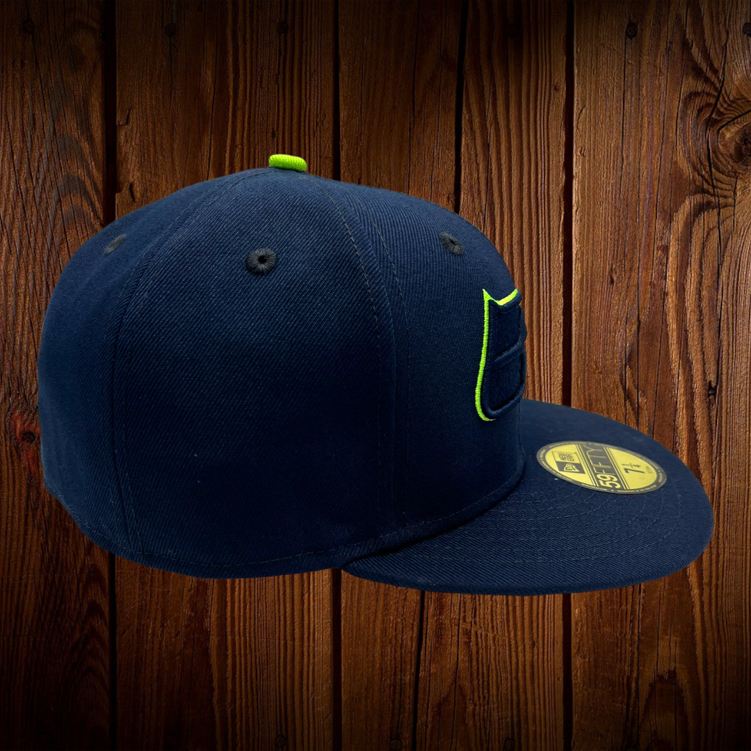 New Era NFL Seattle Seahawks On-Field 59FIFTY Fitted Flat Cap Hat