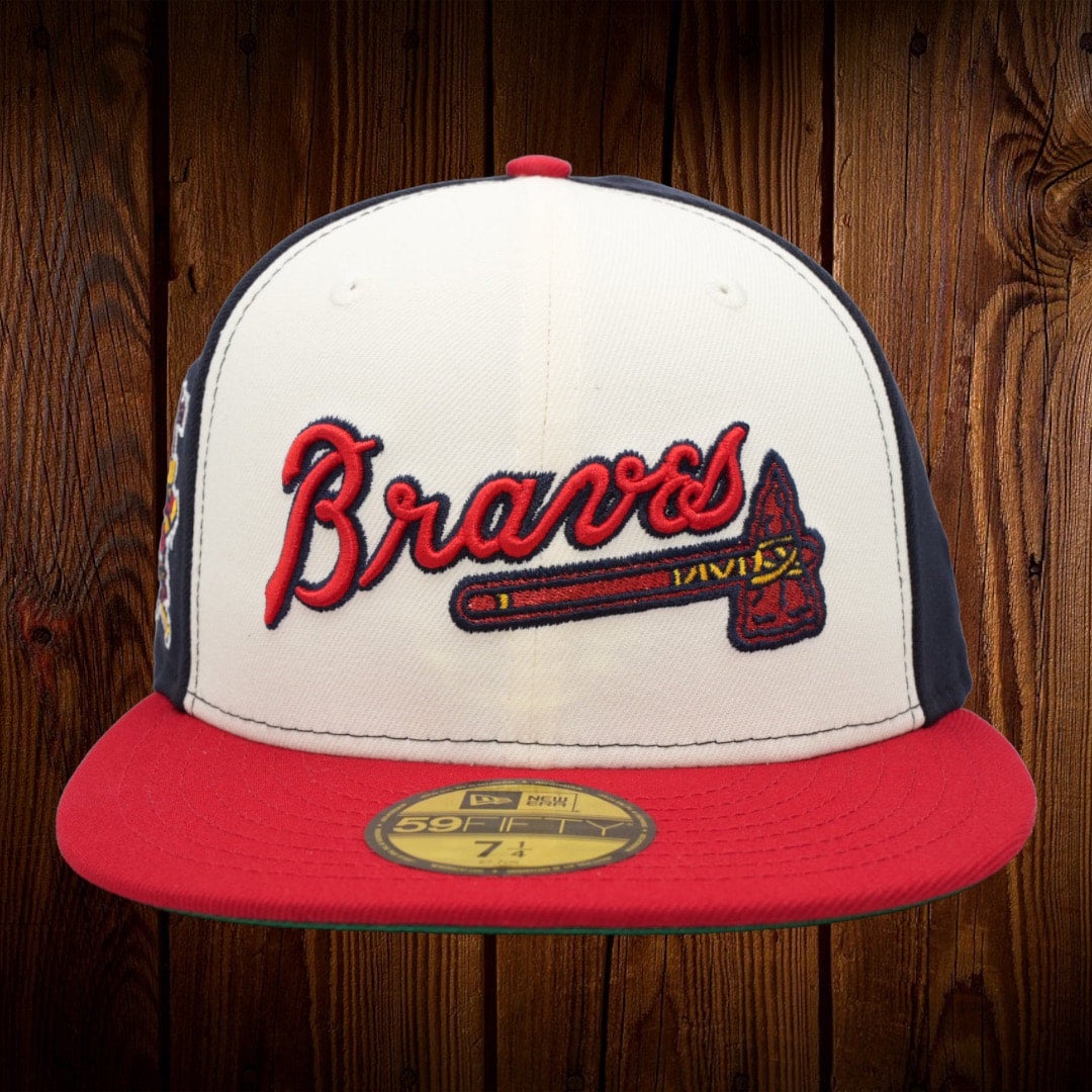 Braves Trucker Cap: Atlanta Tomahawk Navy