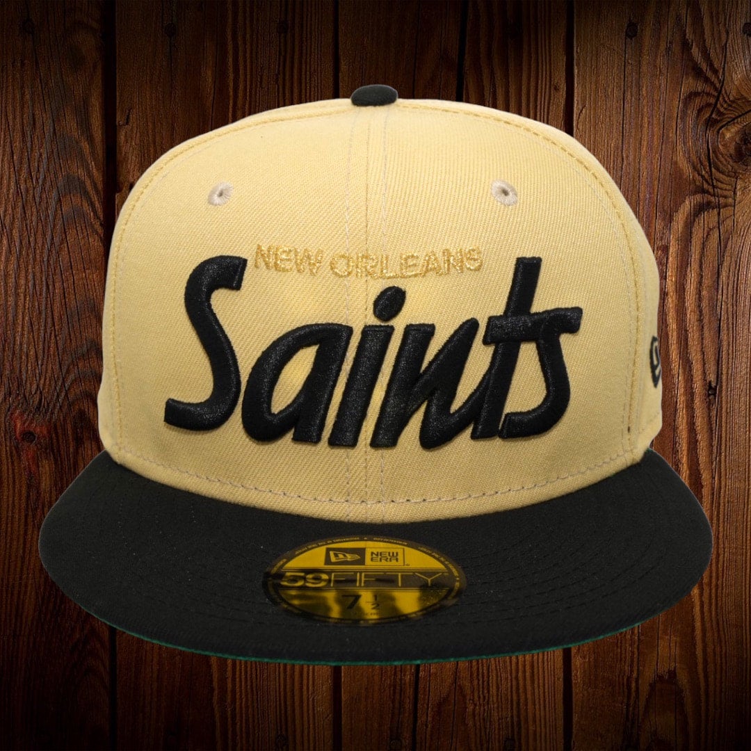 New Orleans Saints Black 59FIFTY Fitted | New Era