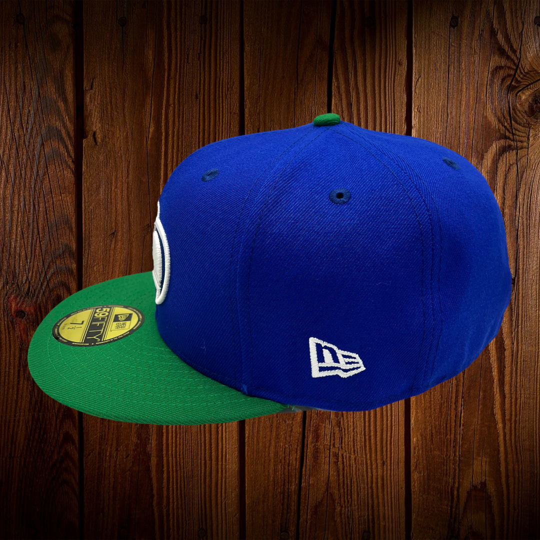 Seattle Seahawks New Era Retro Logo All Royal Blue With Kelly