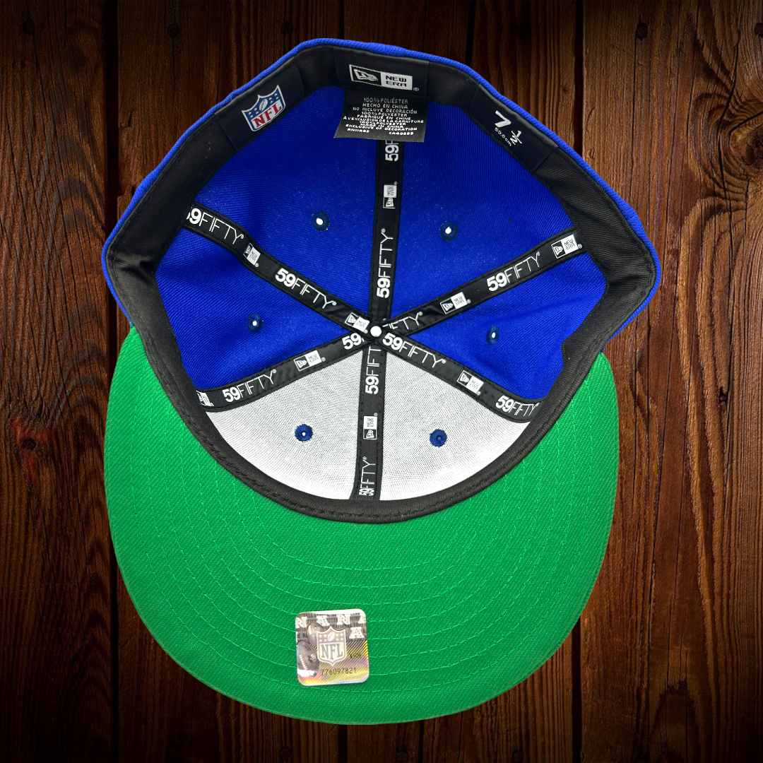 Seattle Seahawks New Era Retro Logo All Royal Blue With Kelly