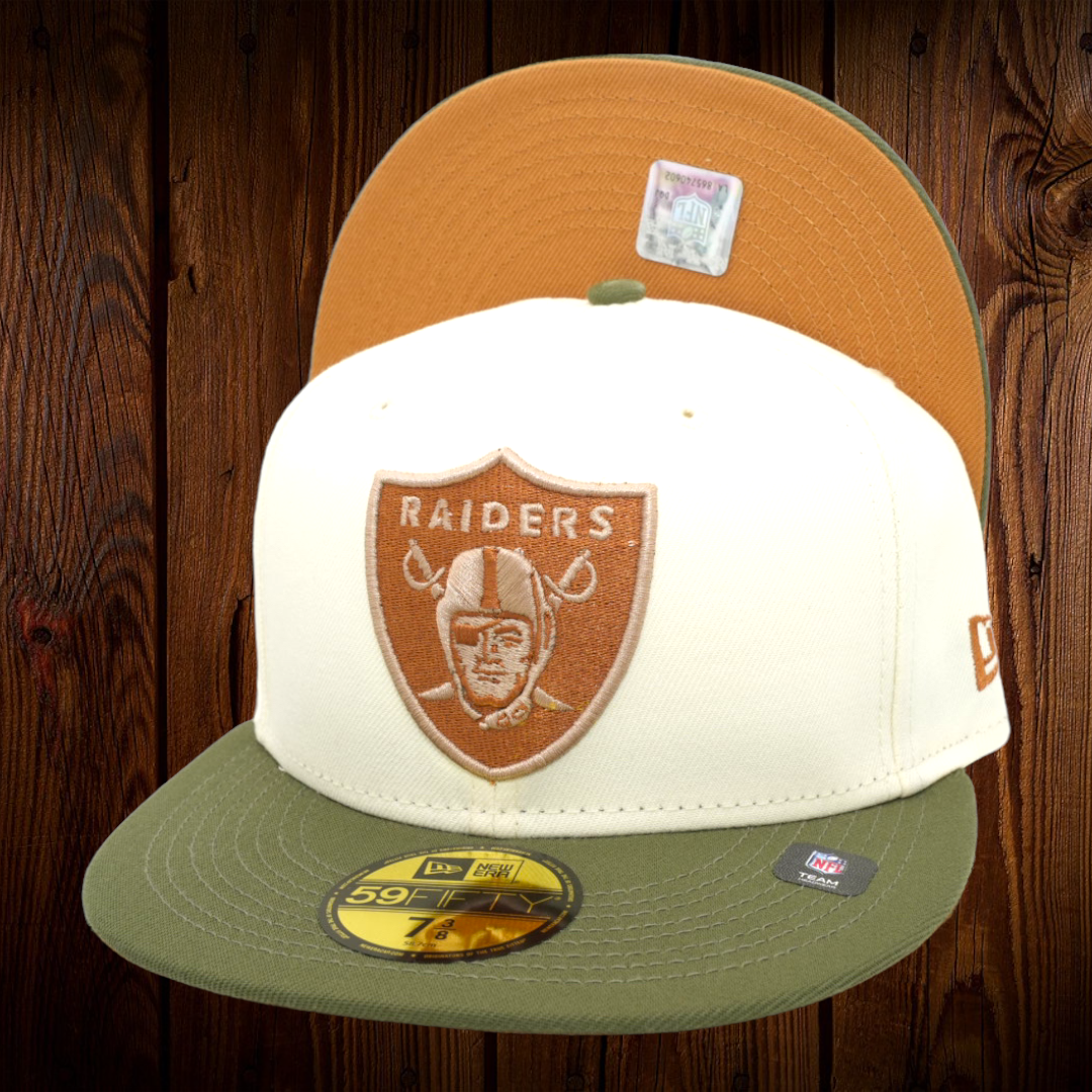 Las Vegas Raiders New Era Vegas Gold/Black Bill And Green Bottom