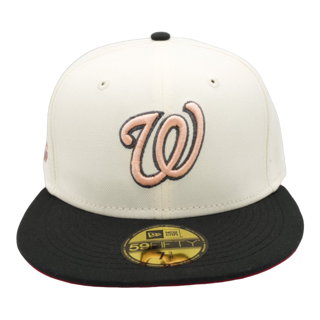New Era Washington Nationals Black 59FIFTY Fitted Hat