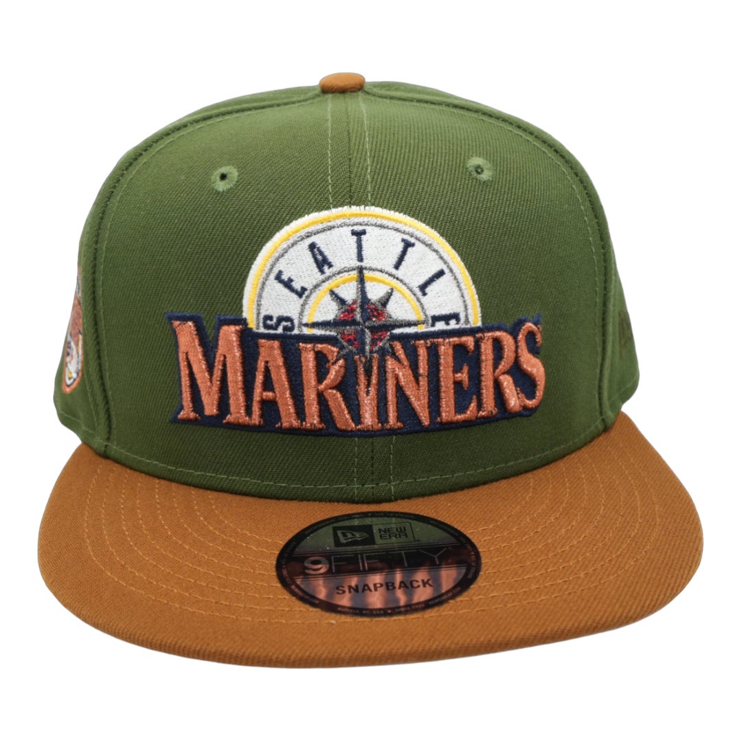 New Era 9Fifty Snapback Hat - Toasted Peanut/Teal