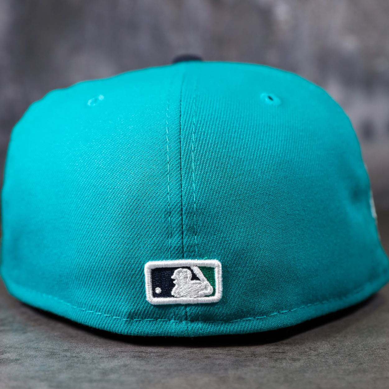 Seattle Mariners Marineros Aqua/Navy Bill And Gray Bottom With