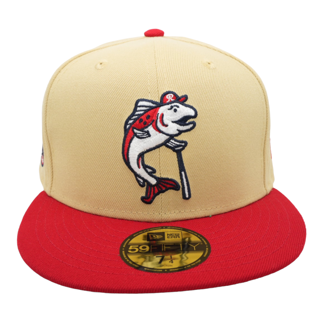 New Era 59FIFTY Tacoma Rainiers 1995 Hat - White, Metallic Gold, Red White/Metallic Gold/Red / 7 1/4