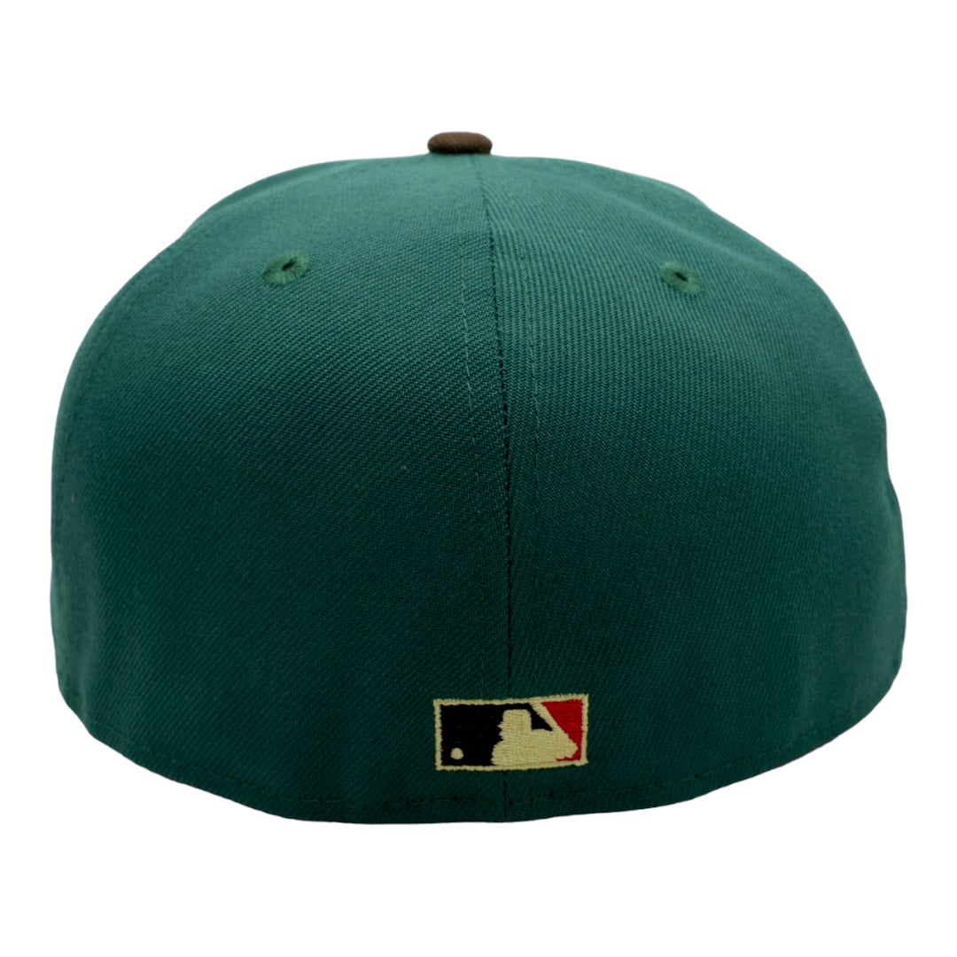 Seattle Mariners New Era Emerald Green/Walnut Bill And Vegas Gold