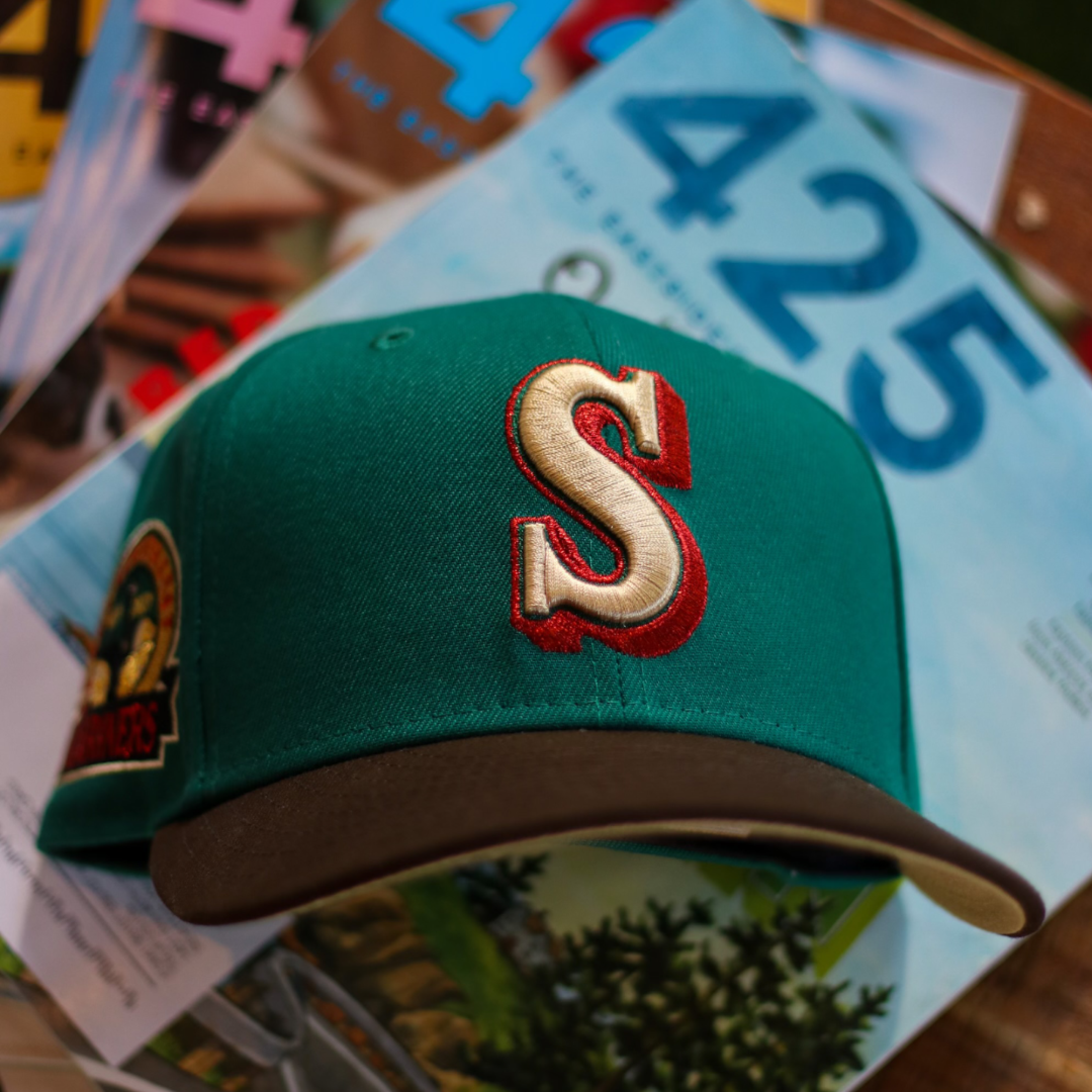 NEW ERA 59FIFTY MLB SEATTLE MARINERS 30TH ANNIVERSARY TWO TONE