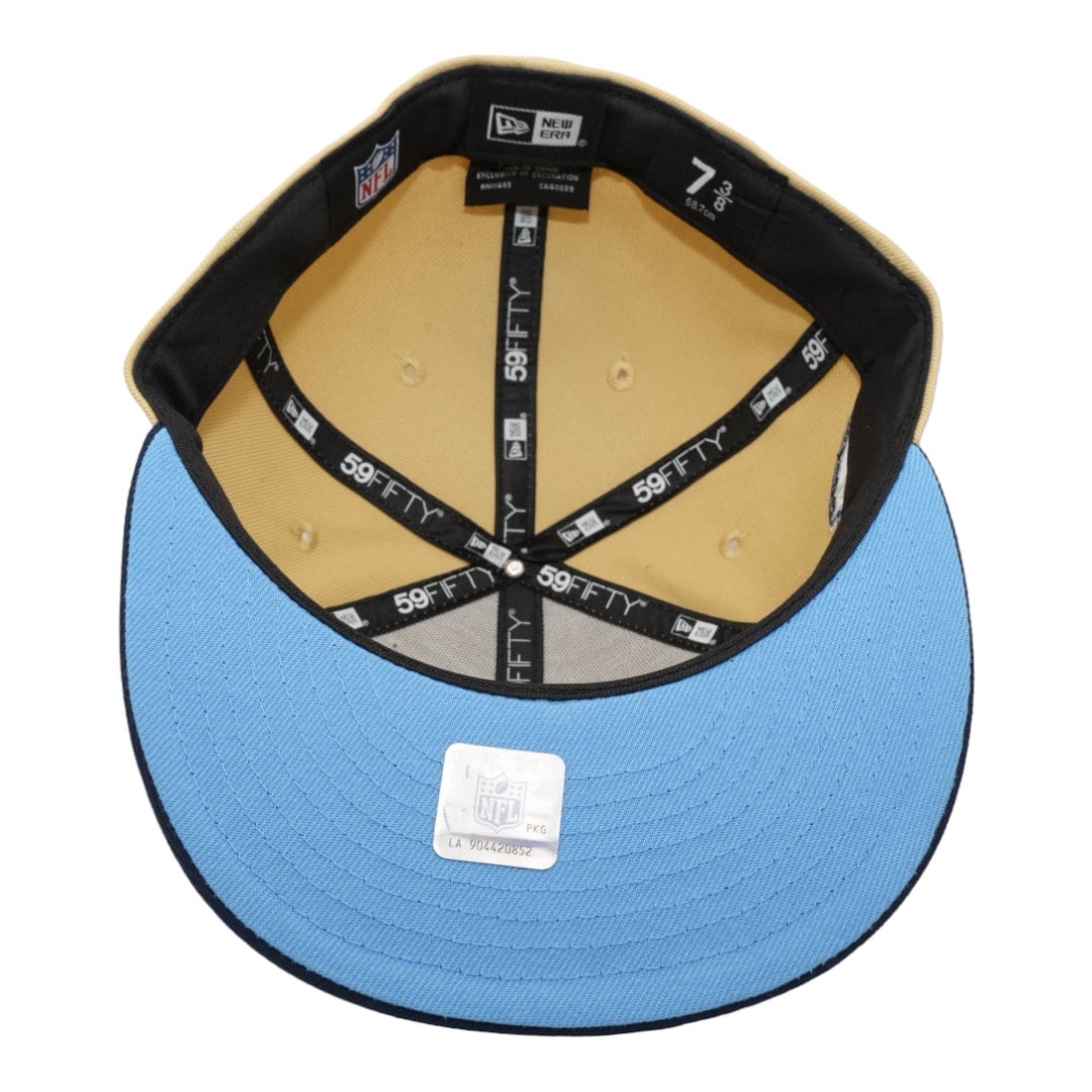 Tennessee Titans New Era 10th Anniversary Patch Logo 59FIFTY Fitted Hat -  Navy