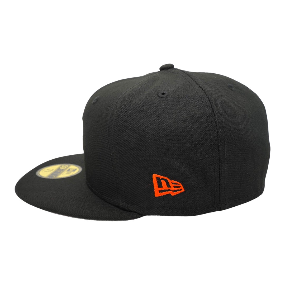 Naranjeros De Hermosillo New Era All Black And Gray Bottom 59FIFTY Fitted  Hat | My Hatstop