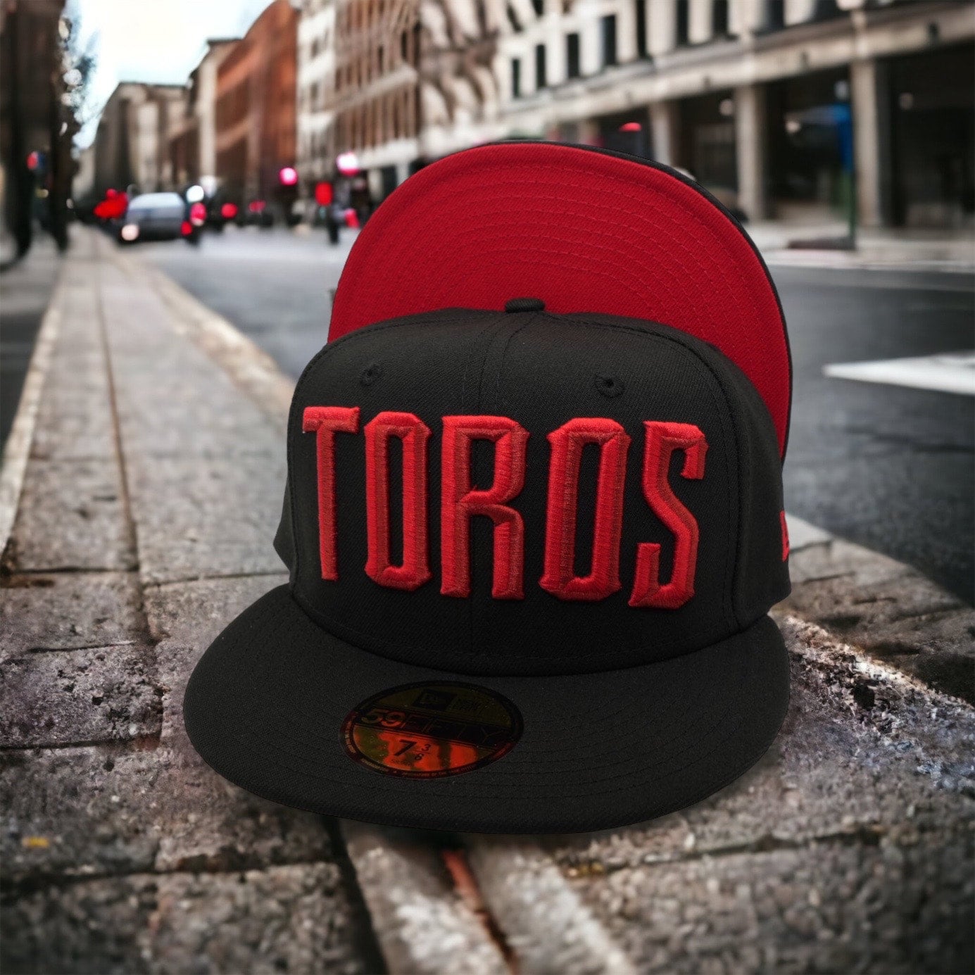 Opknappen Socialisme stad Toros de Tijuana New Era All Black And Red Bottom 59FIFTY Fitted Hat | My  Hatstop