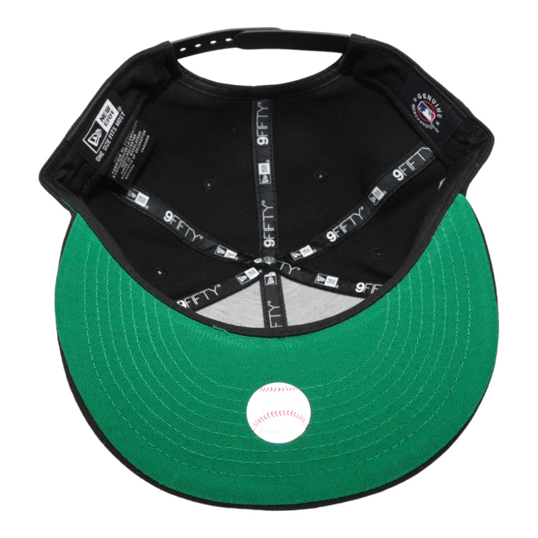 HatStop - Los Angeles Dodgers New Era All Black With Mexican Flag