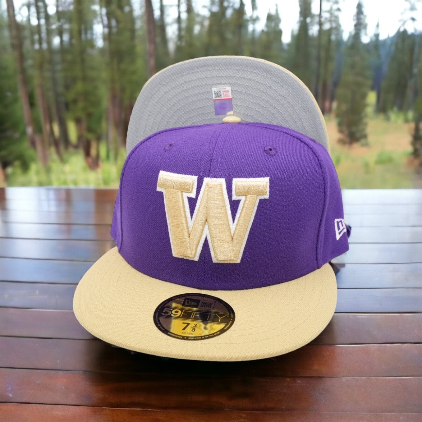 Armoedig trechter Belang Washington Huskies New Era Purple/Vegas gold Bill And Gray Bottom 59FIFTY Fitted  Hat | My Hatstop