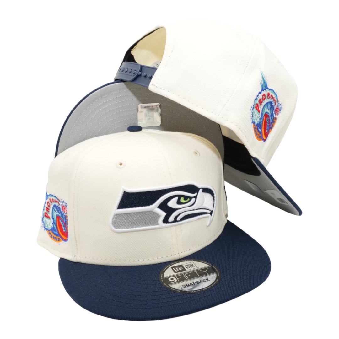 Seattle Seahawks New Era Red/Black Bill And Gray Bottom 59FIFTY