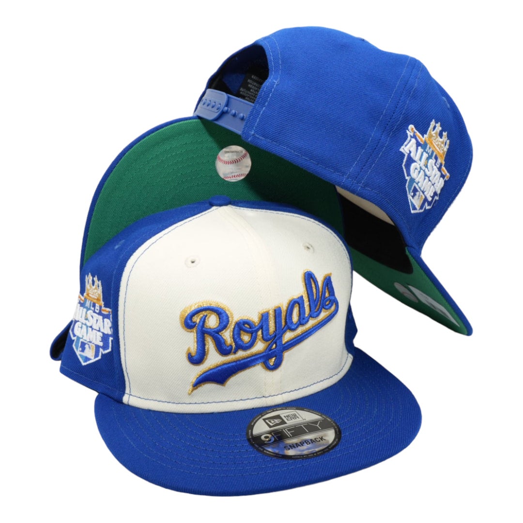 59FIFTY Kansas City Royals Sky Blue/Royal/Green 1980 World Series Patch