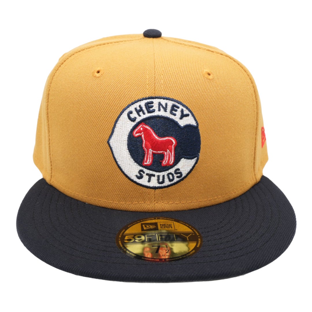 Tacoma Rainiers New Era 59Fifty Khaki Navy Cap 