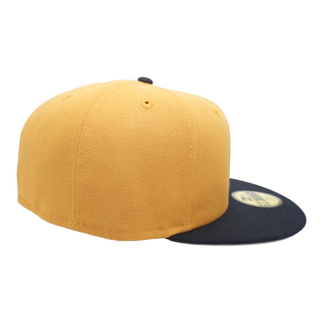 Tacoma Rainiers New Era 59Fifty Khaki Navy Cap 