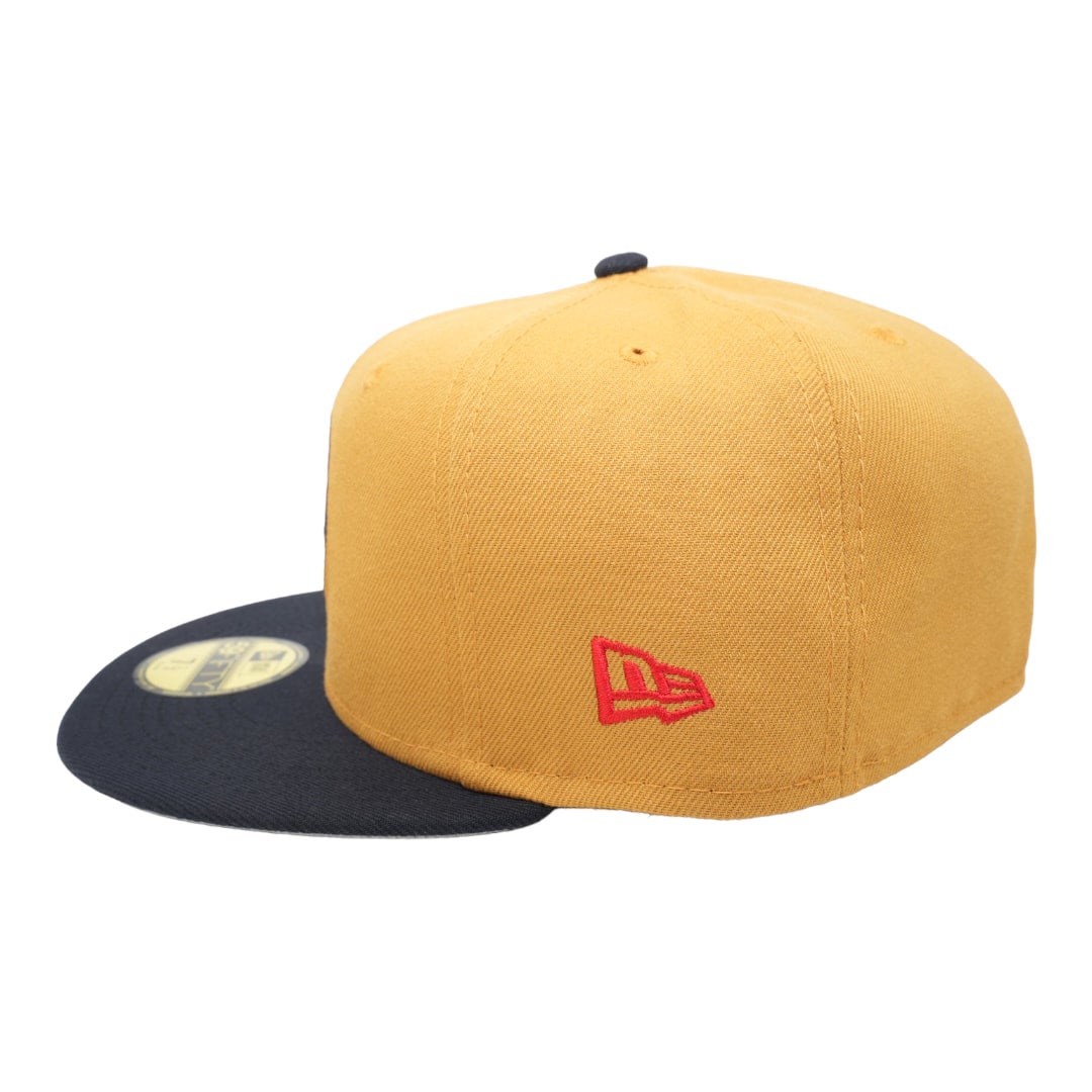 Tacoma Rainiers New Era 59Fifty Khaki Navy Cap 