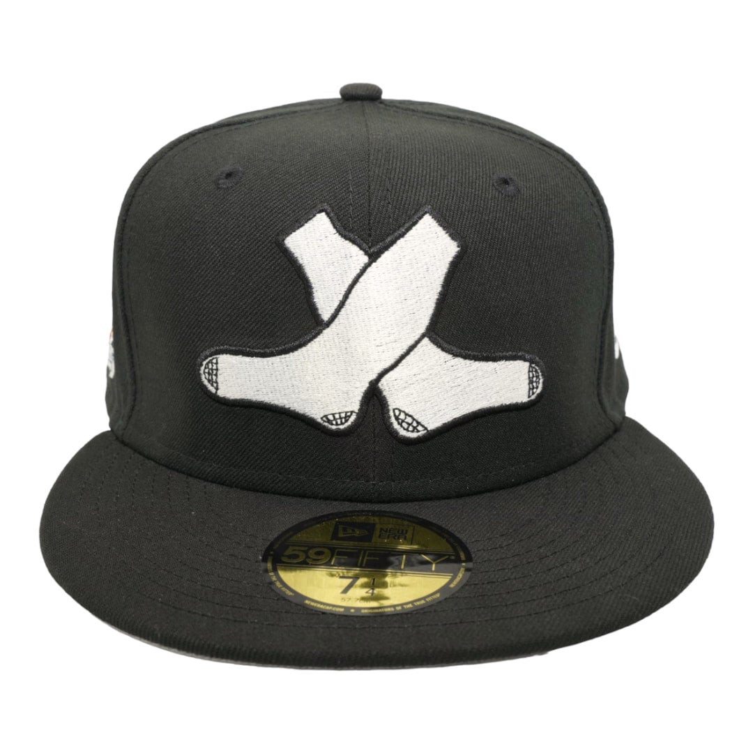 Men's Chicago White Sox New Era White/Navy 1917 Cooperstown Collection  9FIFTY Snapback Adjustable Hat