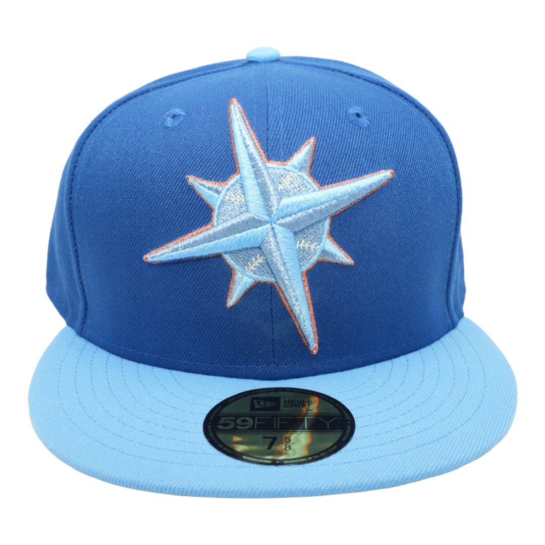 Tacoma Rainiers New Era Sky Blue/Chrome Bill With Gray Bottom With