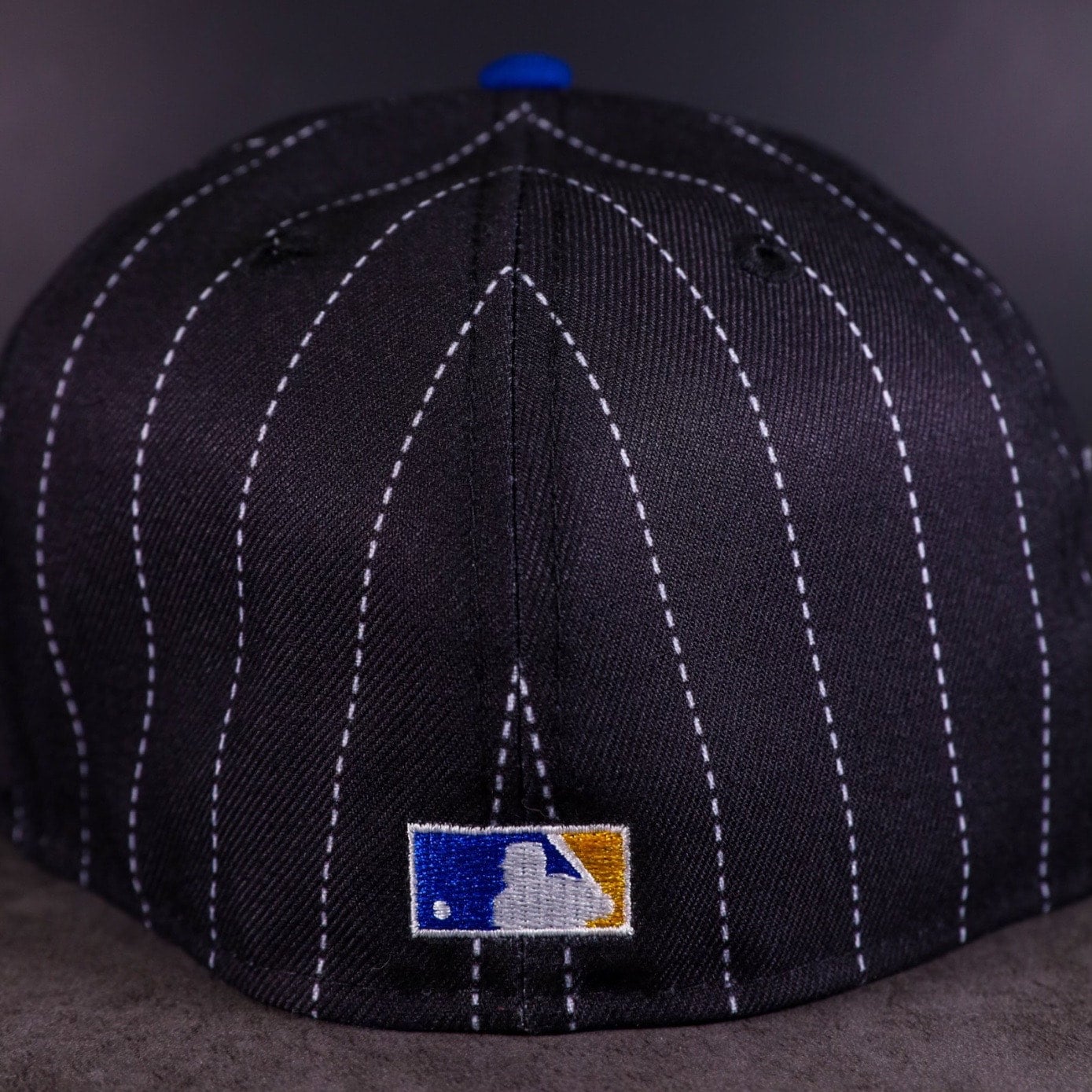 Seattle Mariners New Era Black Pinstripe/Royal Blue Bill and Kelly