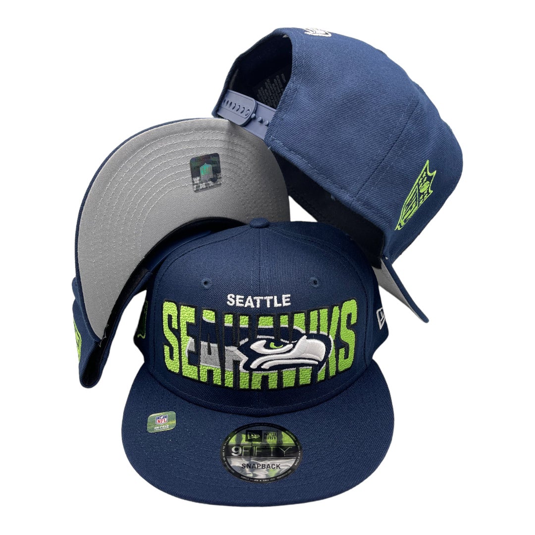 Seattle Seahawks NFL Draft hats from New Era available now