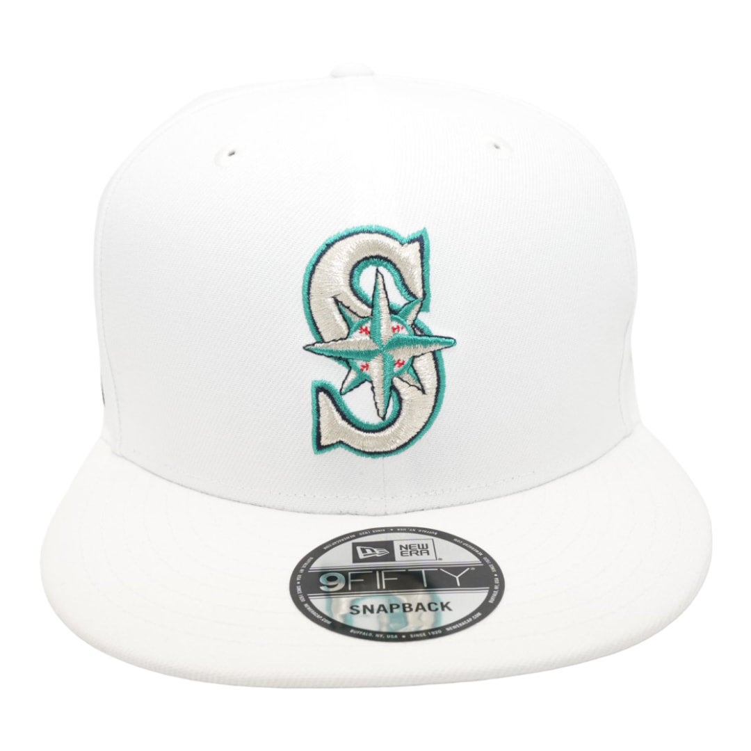 Men's New Era Aqua Miami Dolphins Perfect Season 50th Anniversary Side  Patch 9FIFTY Snapback Adjustable Hat