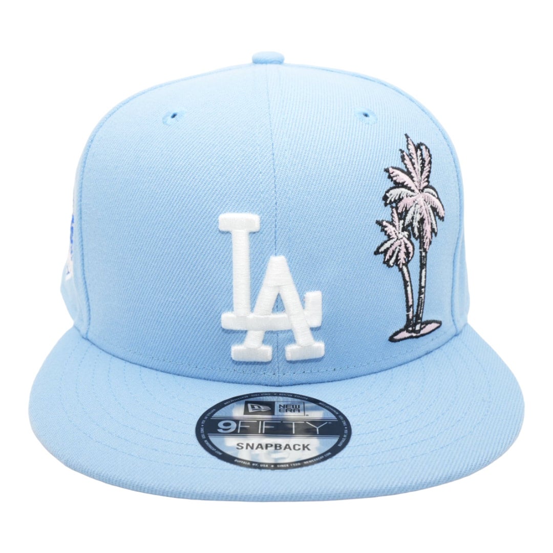 Los Angeles Dodgers New Era 100th Anniversary 59FIFTY Fitted Hat - Light  Blue