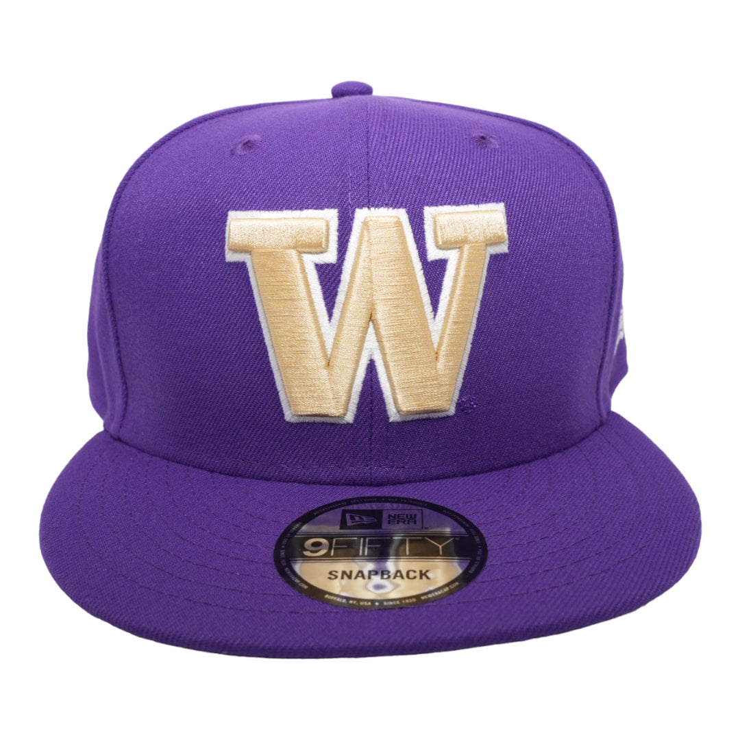 New Era Washington Huskies After Dark Fitted Hat, 7 1/4