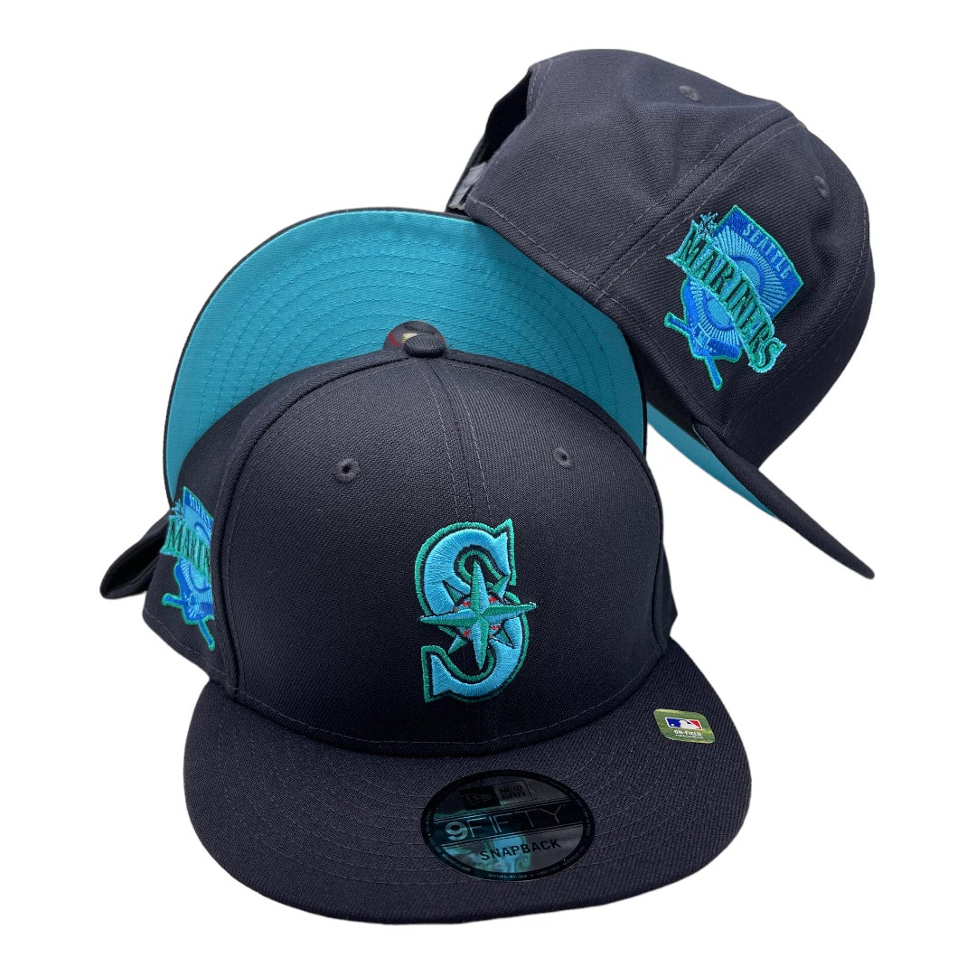 Seattle Mariners New Era 2022 Postseason Game Side Patch 59FIFTY Fitted Hat  - Navy