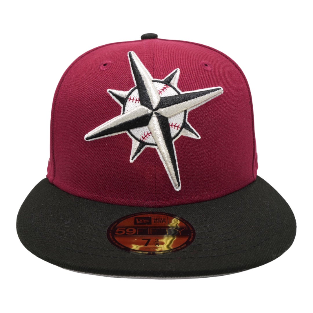 Men's Arizona Diamondbacks New Era Purple Turn Back the Clock Throwback Low  Profile 59FIFTY Fitted Hat