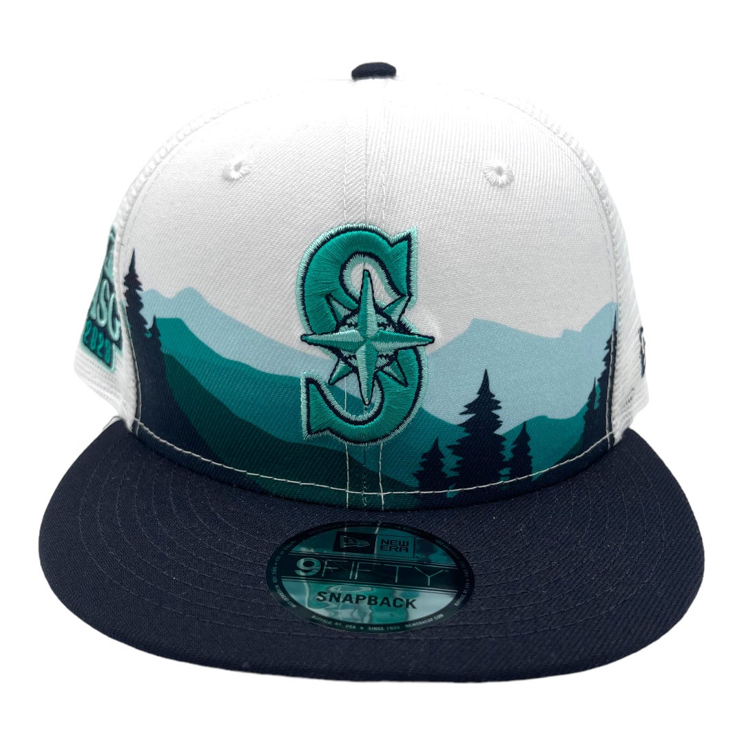 New Era 9Fifty Seattle Mariners All Star Game Mountain 2023 Snapback Hat  White