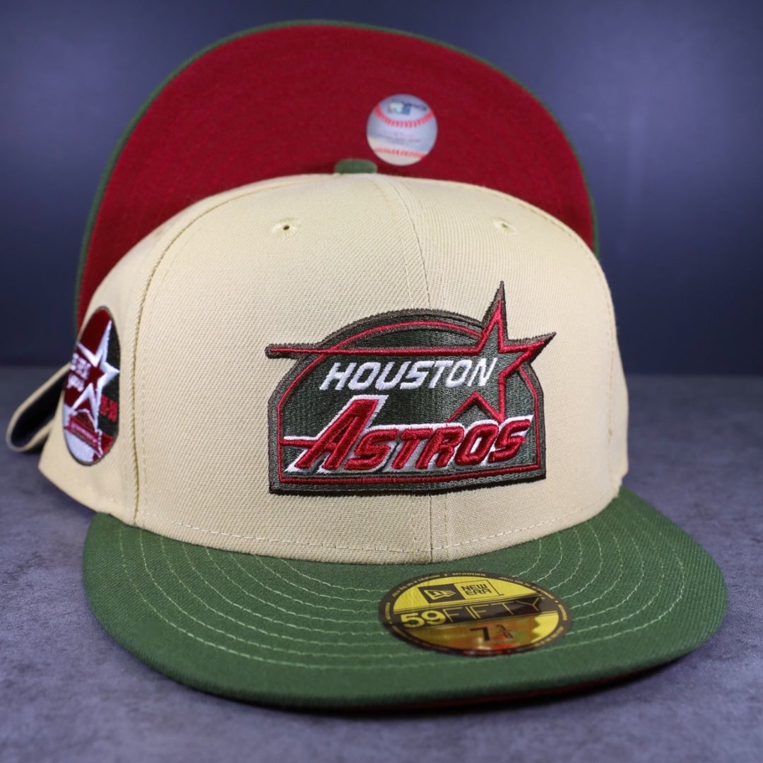 Houston Astros Celebrating 40 Years Patch 59FIFTY Fitted Hat 7 7/8