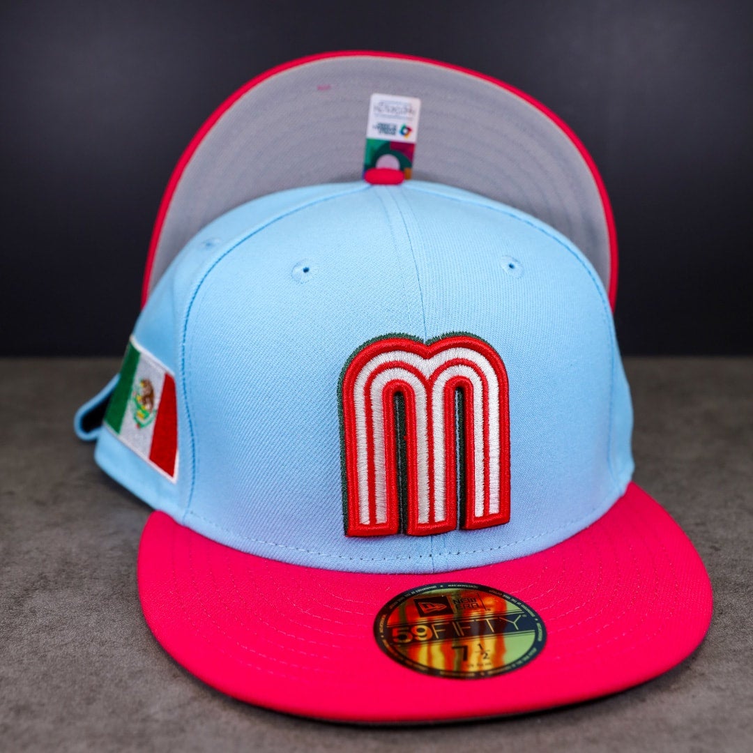 New Era / Hat Stop Exclusive Teal Seattle Mariners Corduroy Brim Fitted Hat