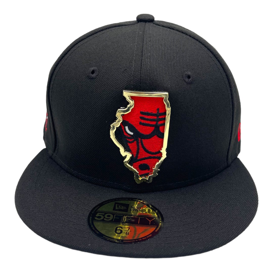 Chicago bulls fitted cap online