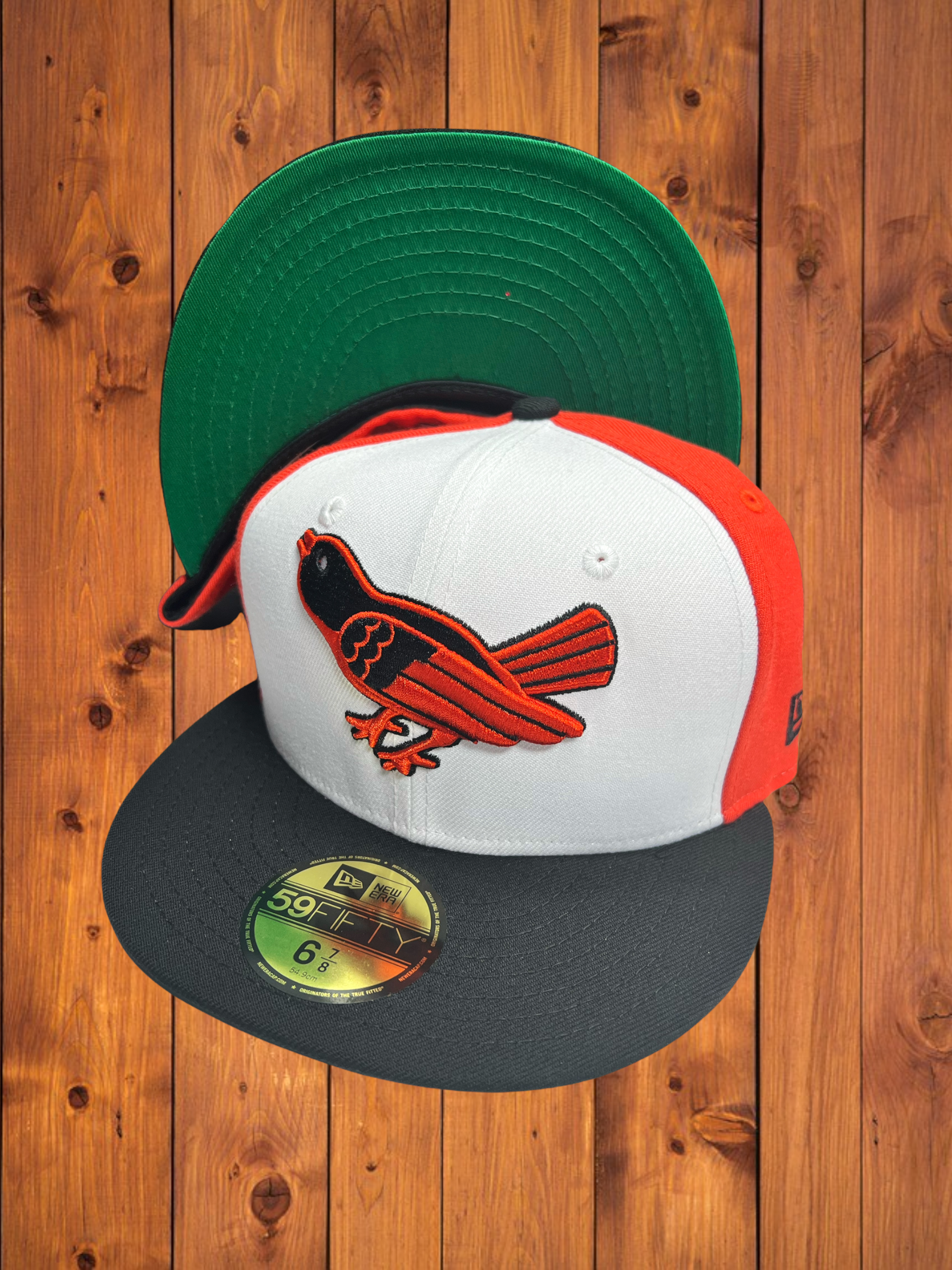 Baltimore Orioles New Era Cooperstown 1989 59FIFTY Fitted Hat - Black 7 1/8